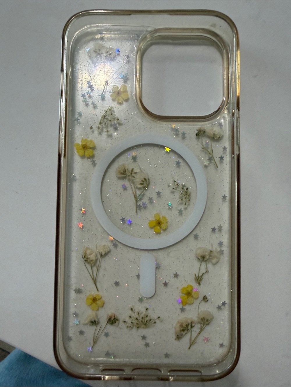 iPhone 15 Pro Max case Clear Floral - Picture 2 of 2